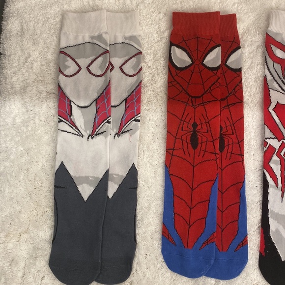 Gift Idea! Brand new spider man set of 5 socks - Picture 2 of 4